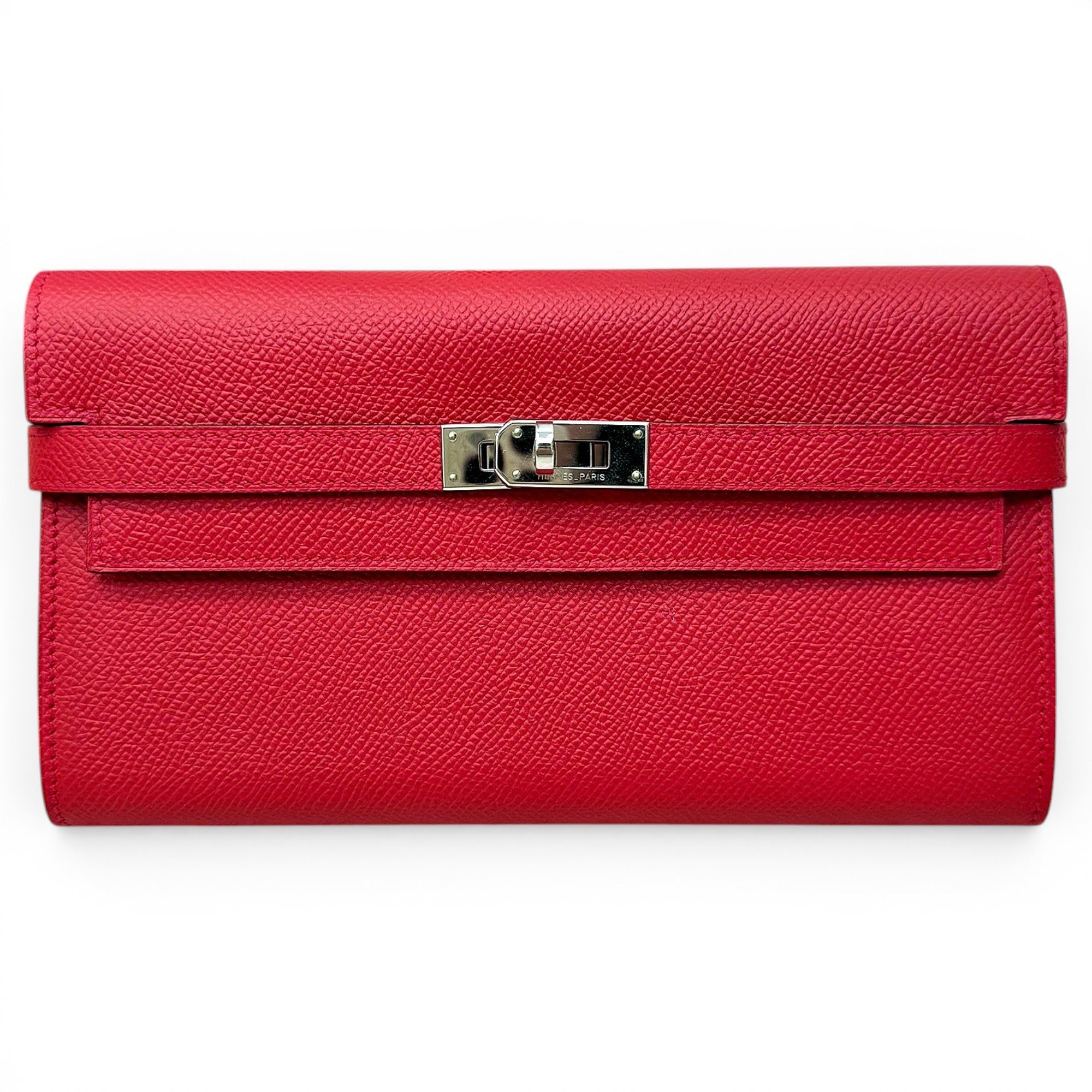 Kelly to go leather clutch bag