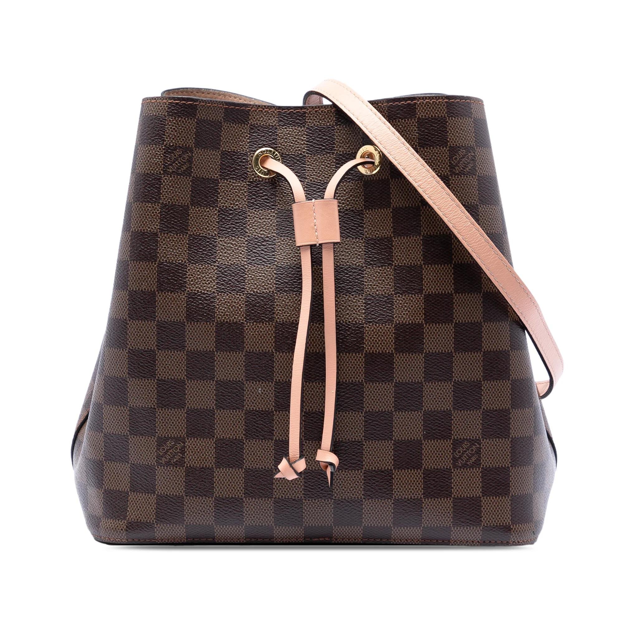 Bucket leather bag