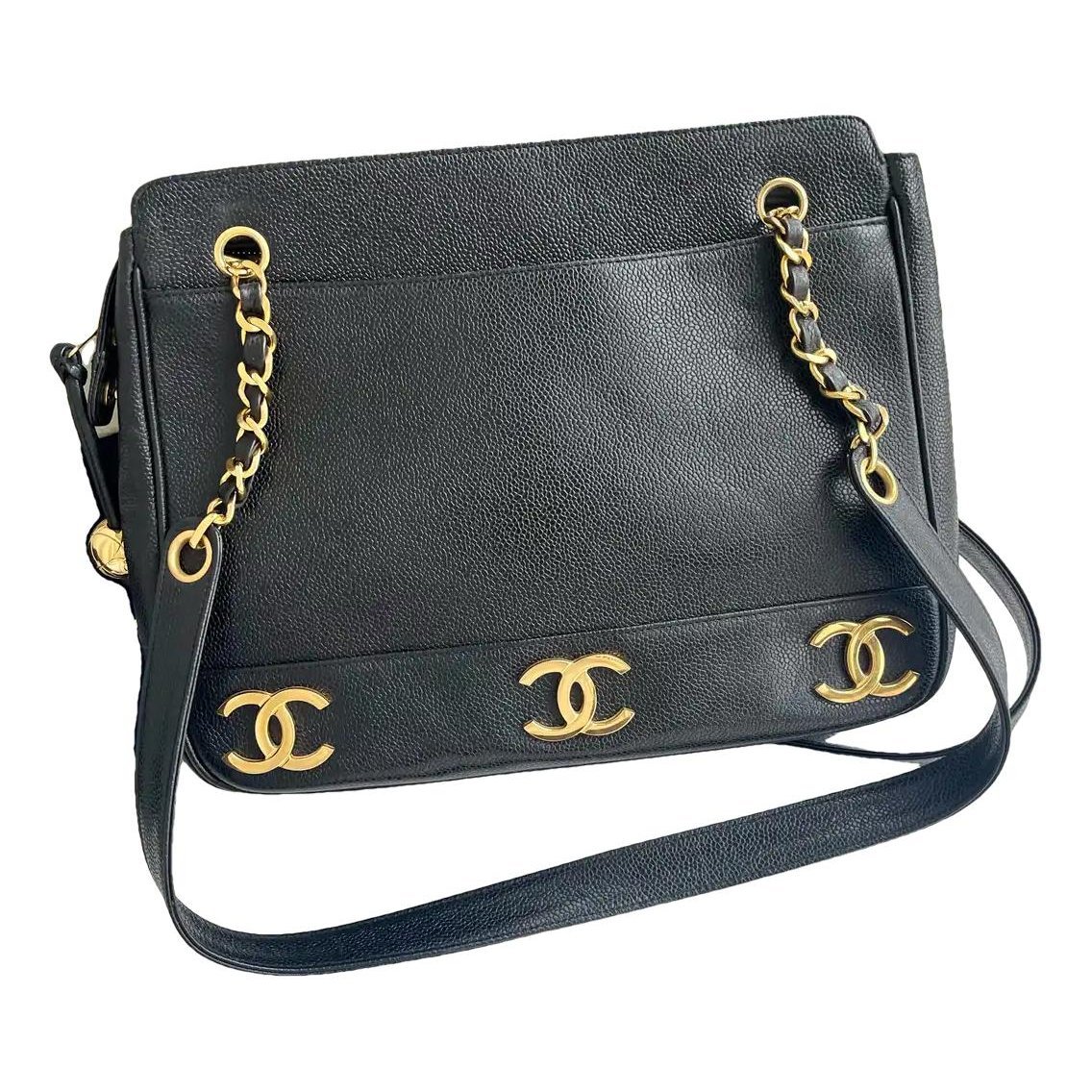 Leather handbag