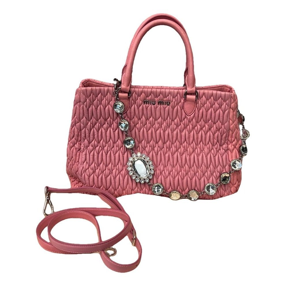 Leather handbag