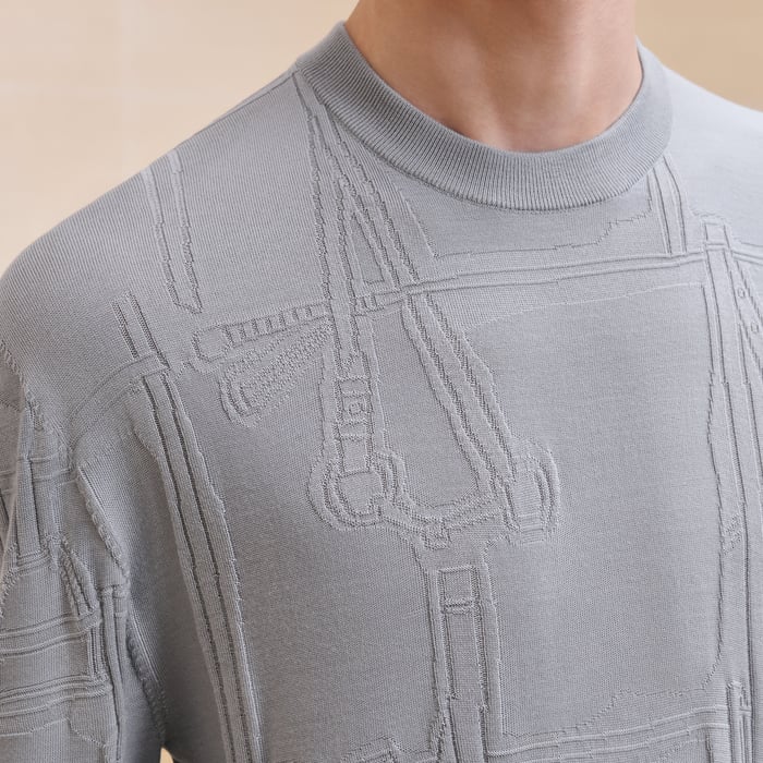 Silex "Jeu De Points Harnais" Crewneck Sweater