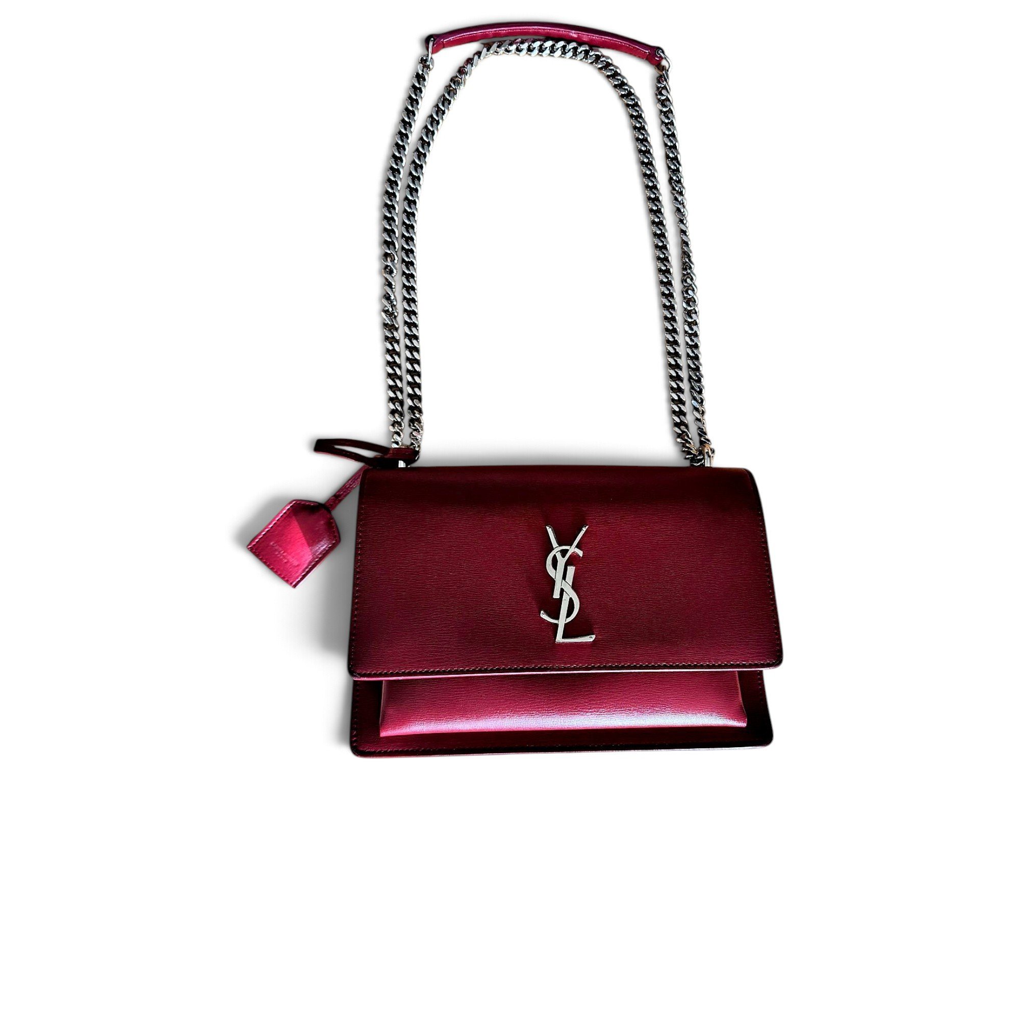 Sunset leather handbag