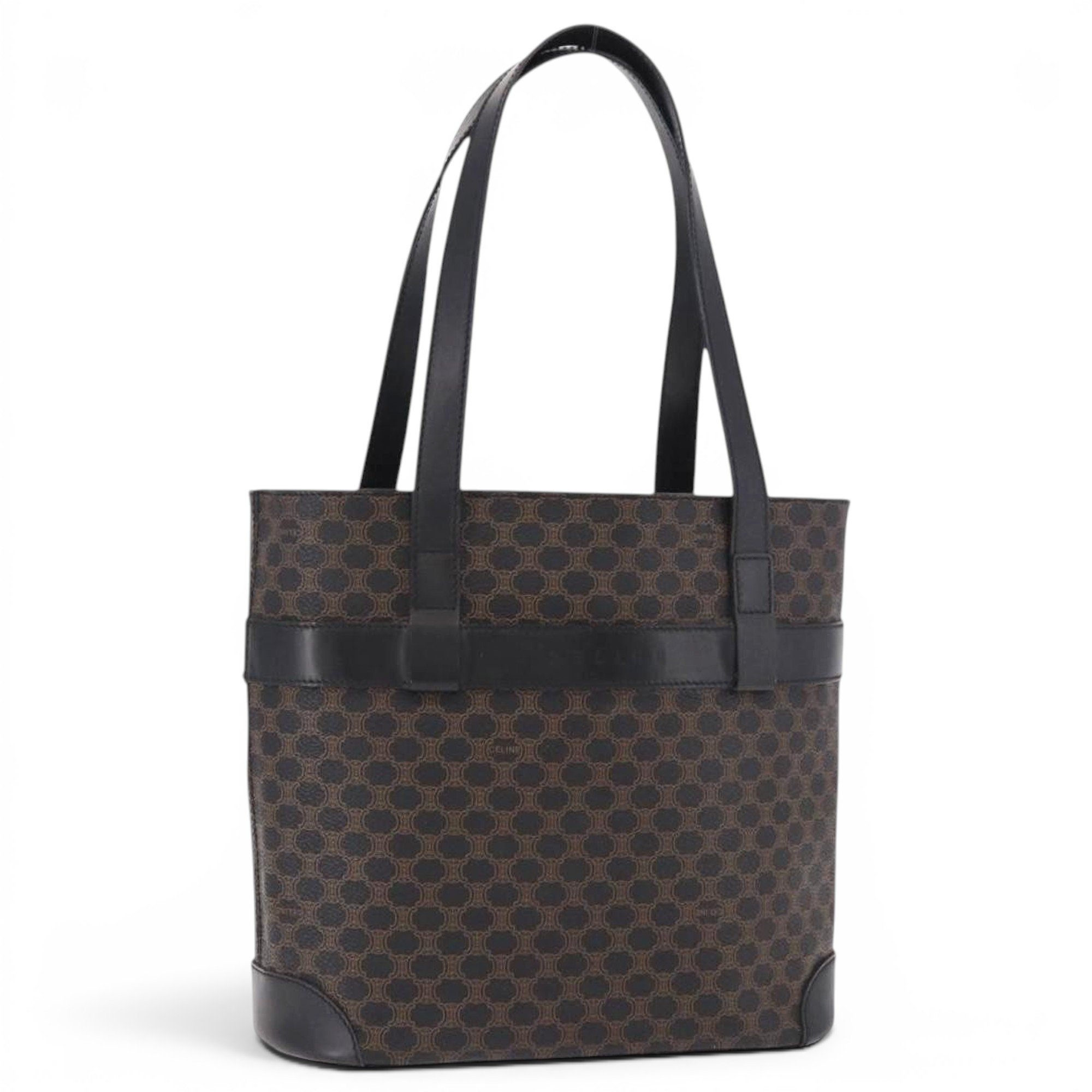 Leather tote