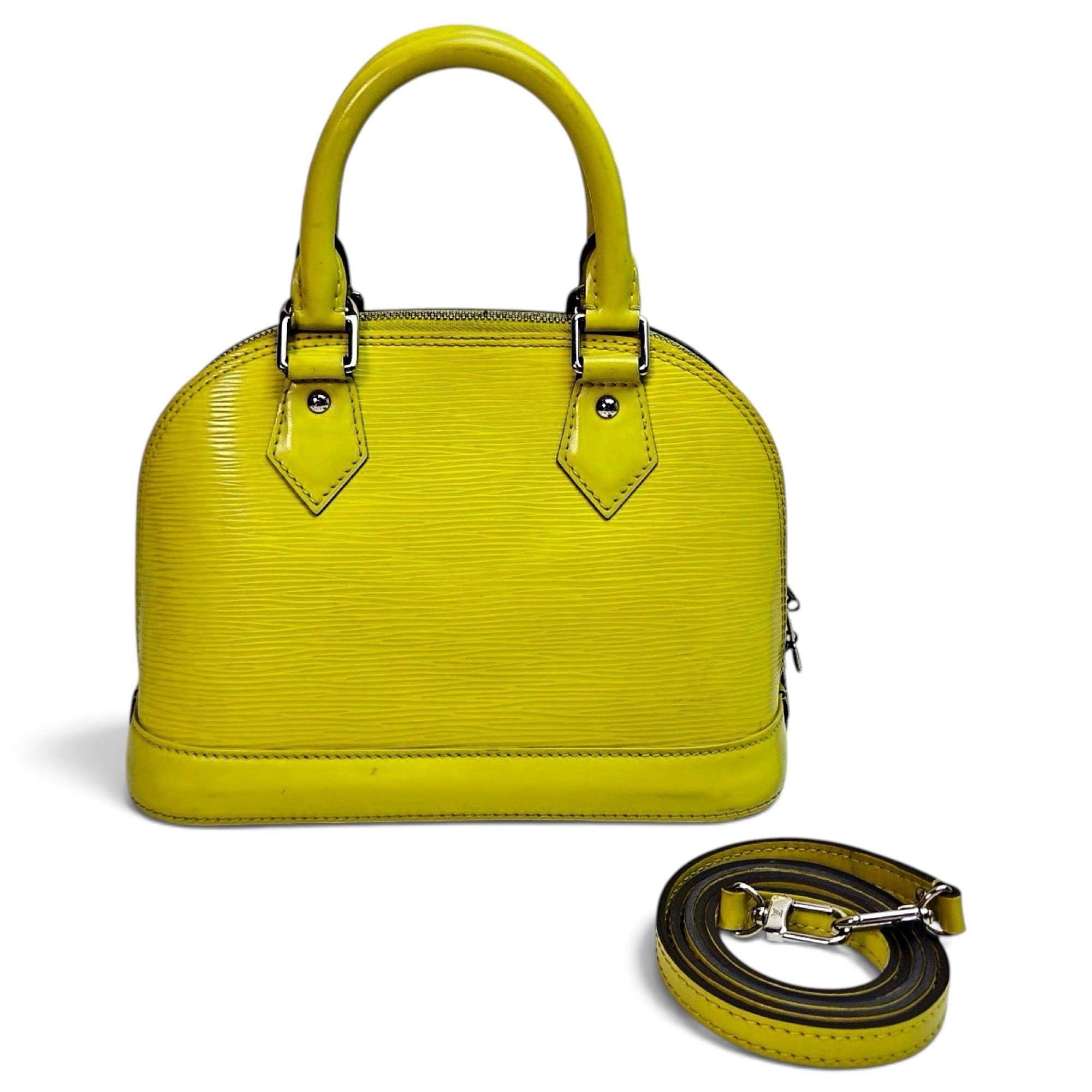 Alma leather handbag