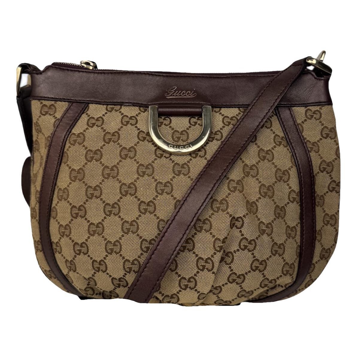 D-Ring leather crossbody bag