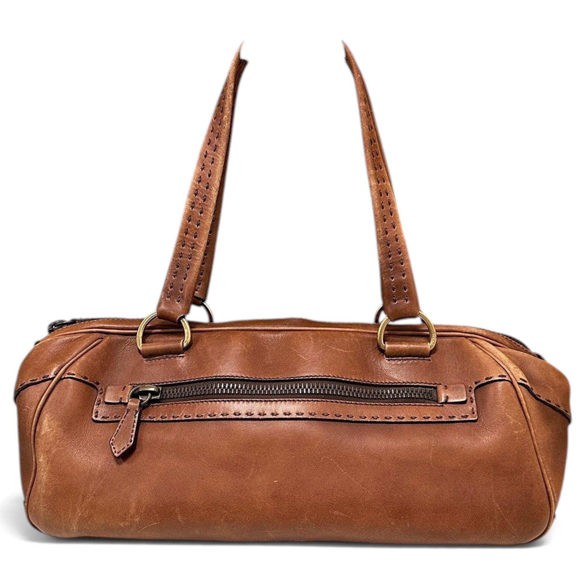 Leather handbag
