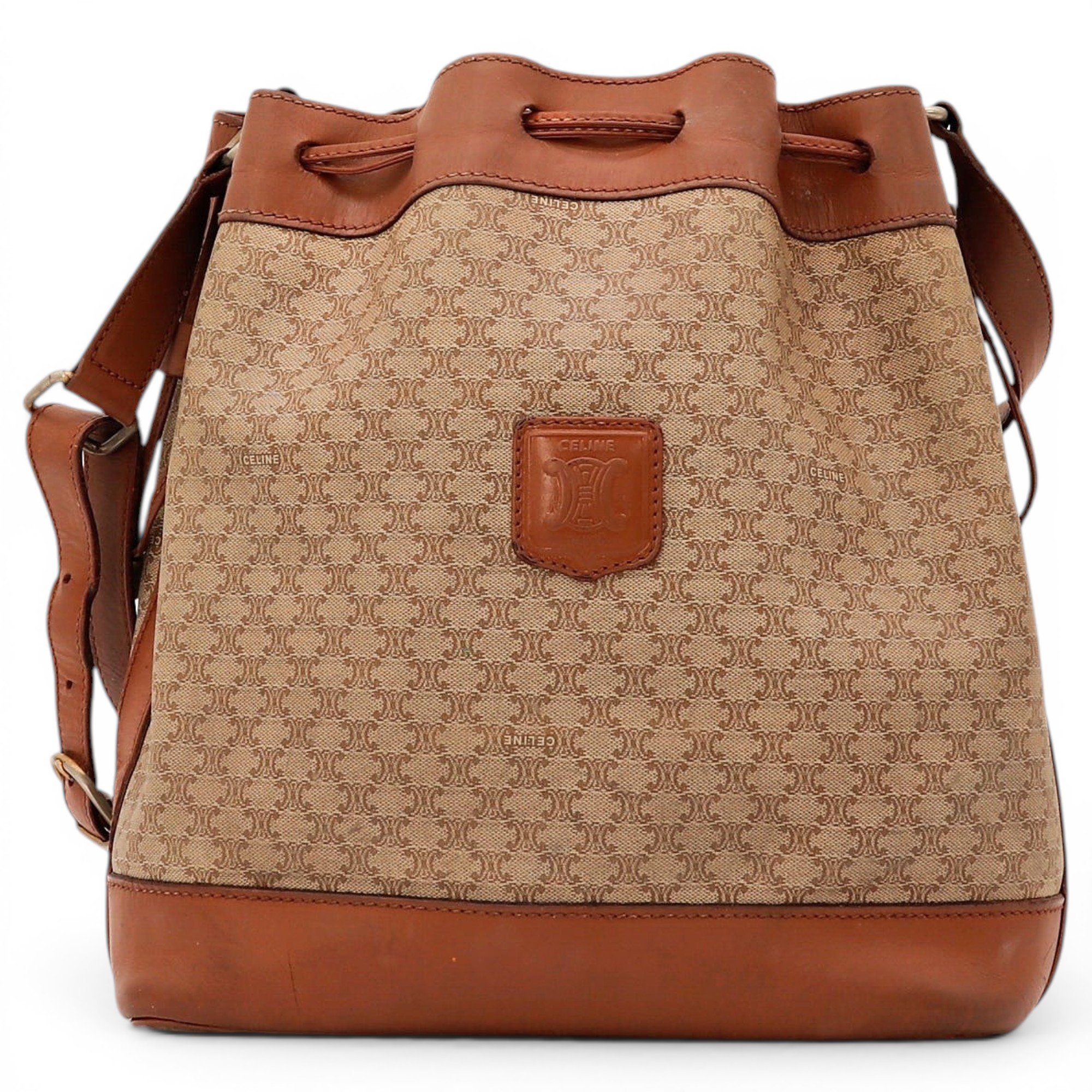 Triomphe cloth handbag