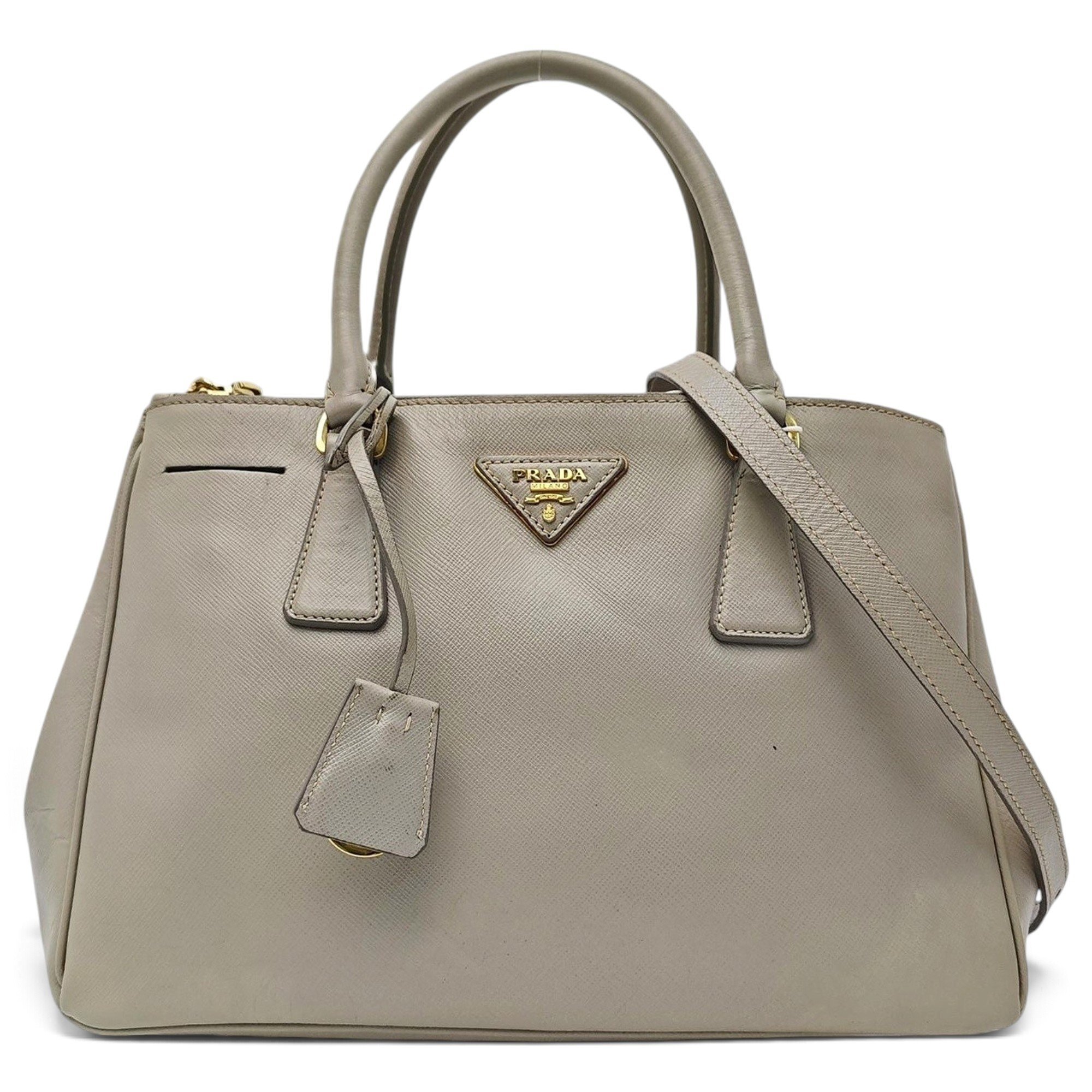 Galleria leather handbag