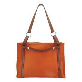 Hermes Cabag Handbag Cloth