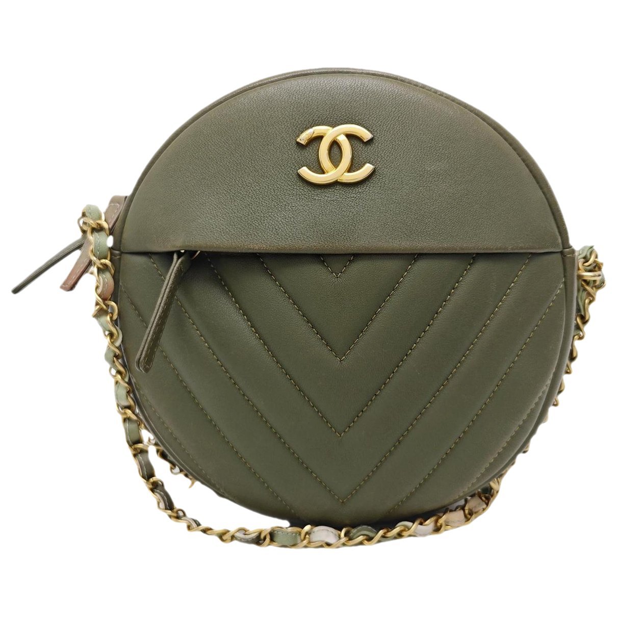Leather crossbody bag