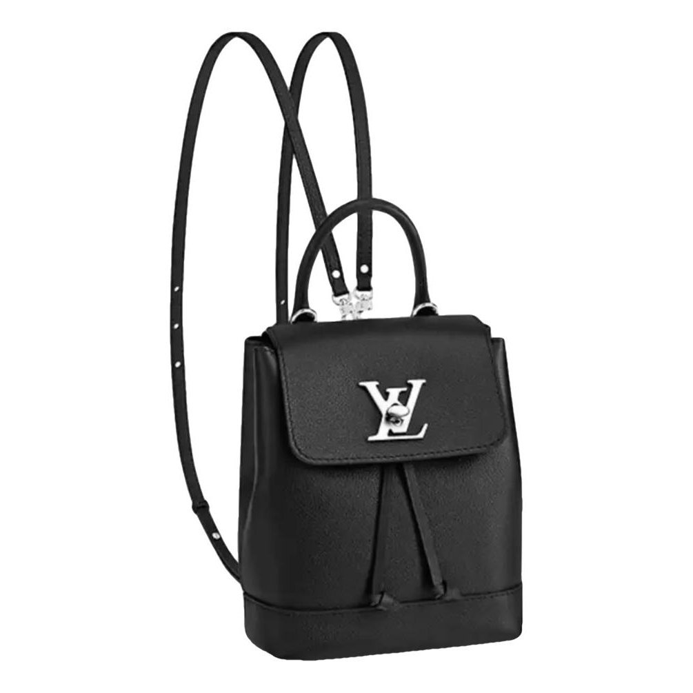 Lockme leather backpack