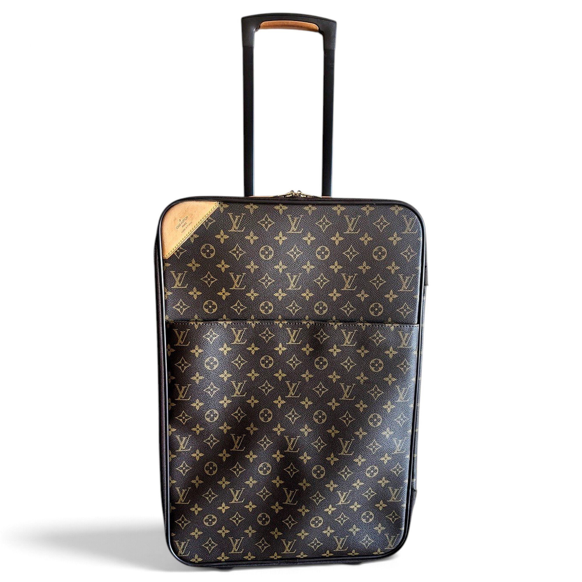 Pegase leather travel bag