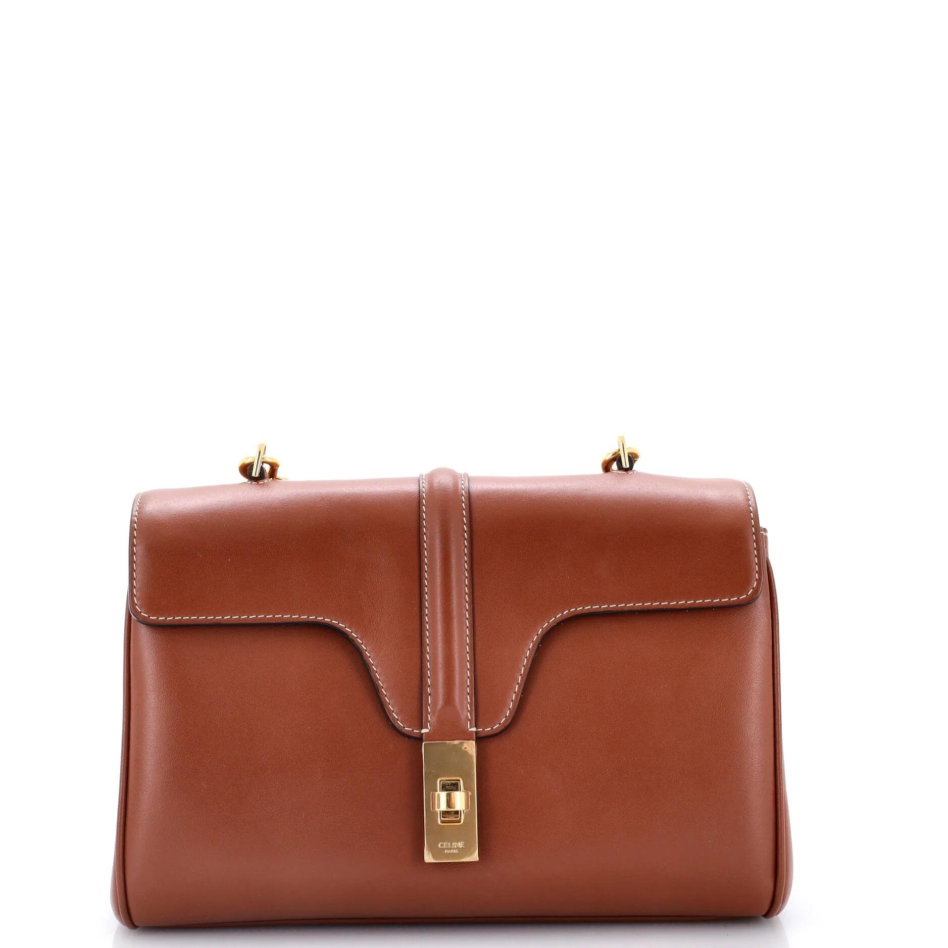 Leather handbag
