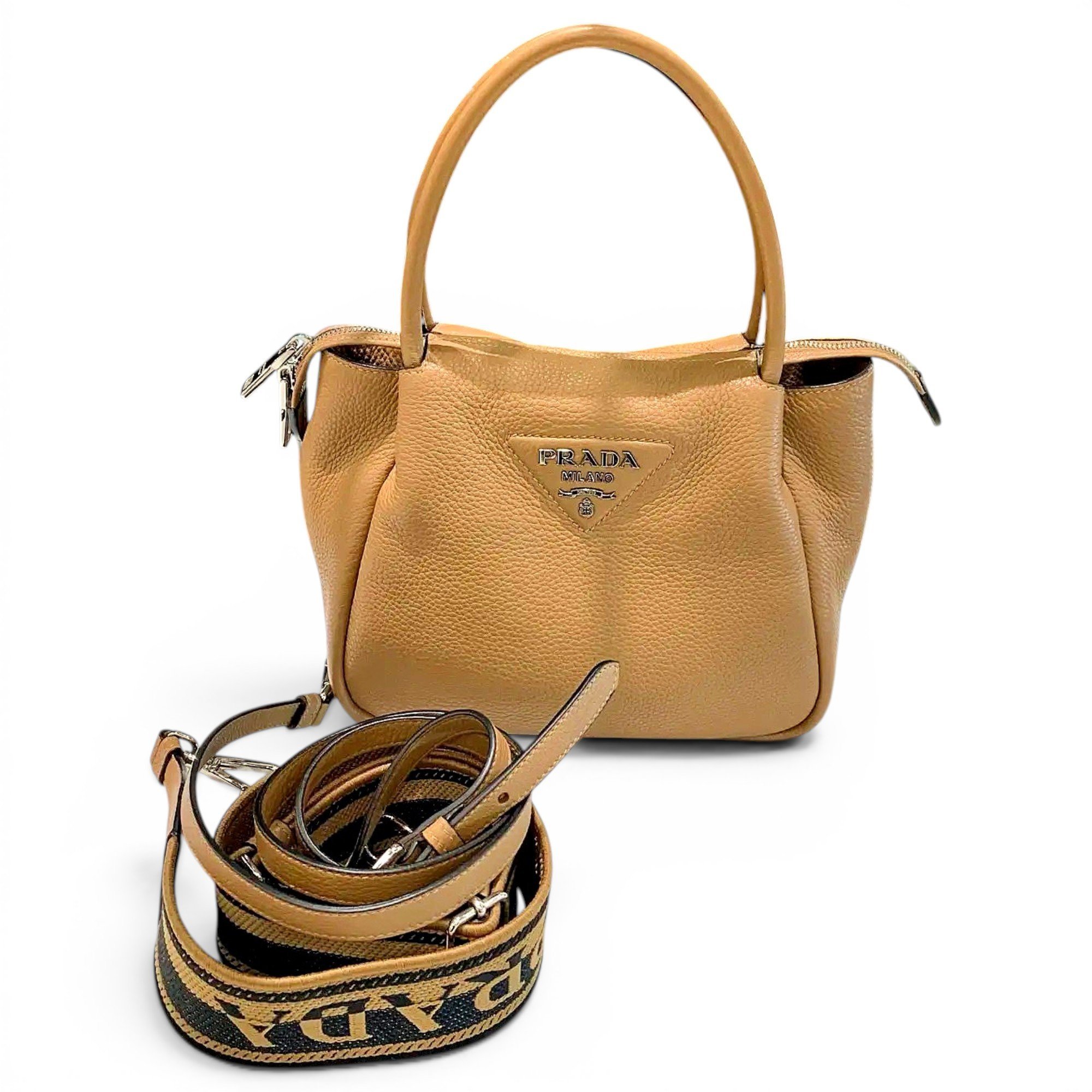 Leather crossbody bag