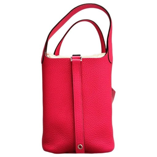Picotin leather handbag