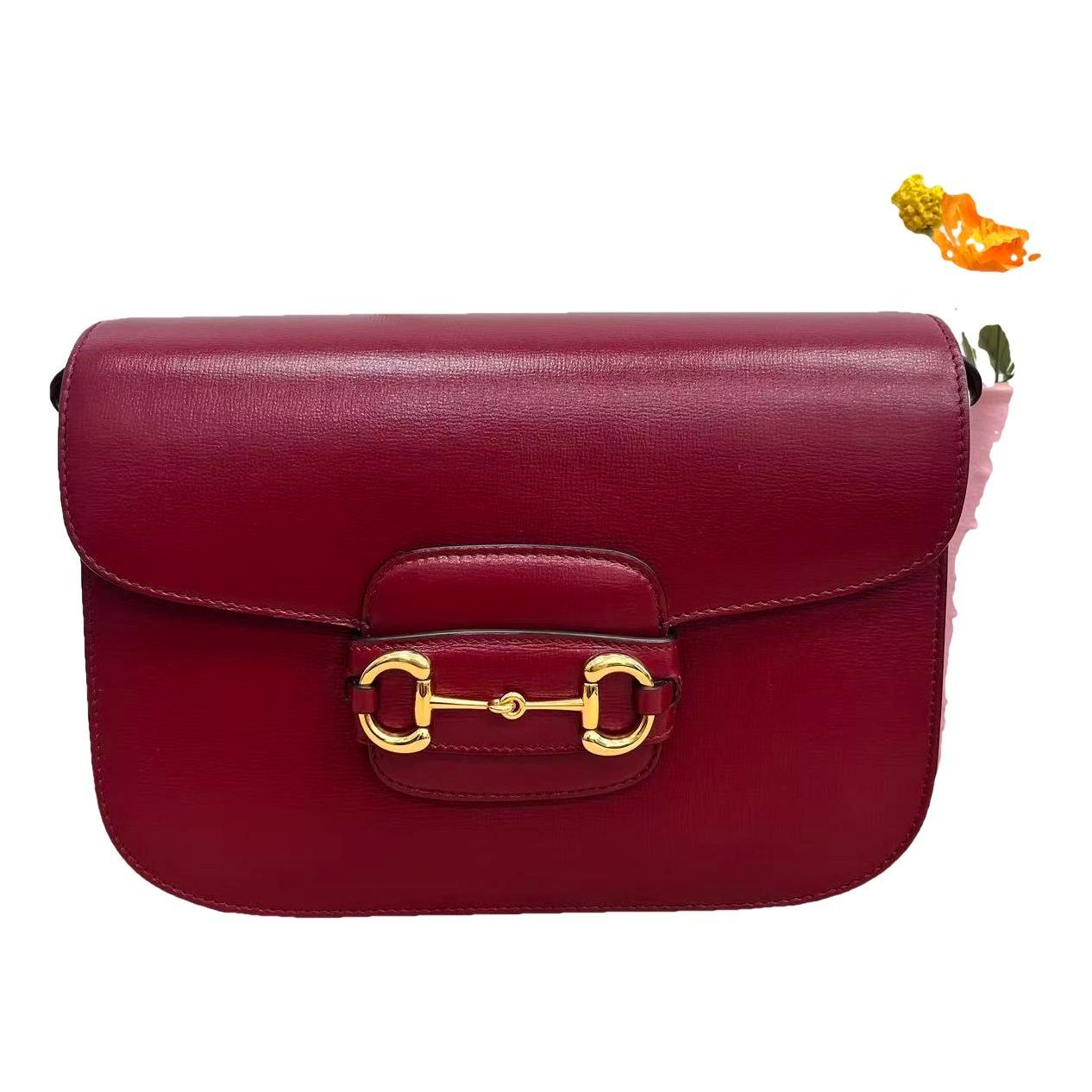 1955 leather handbag