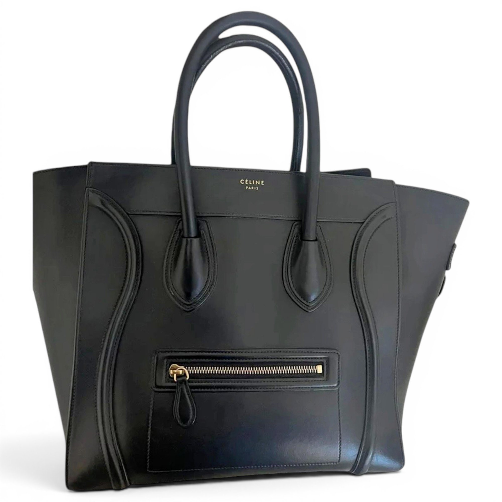 Luggage leather handbag