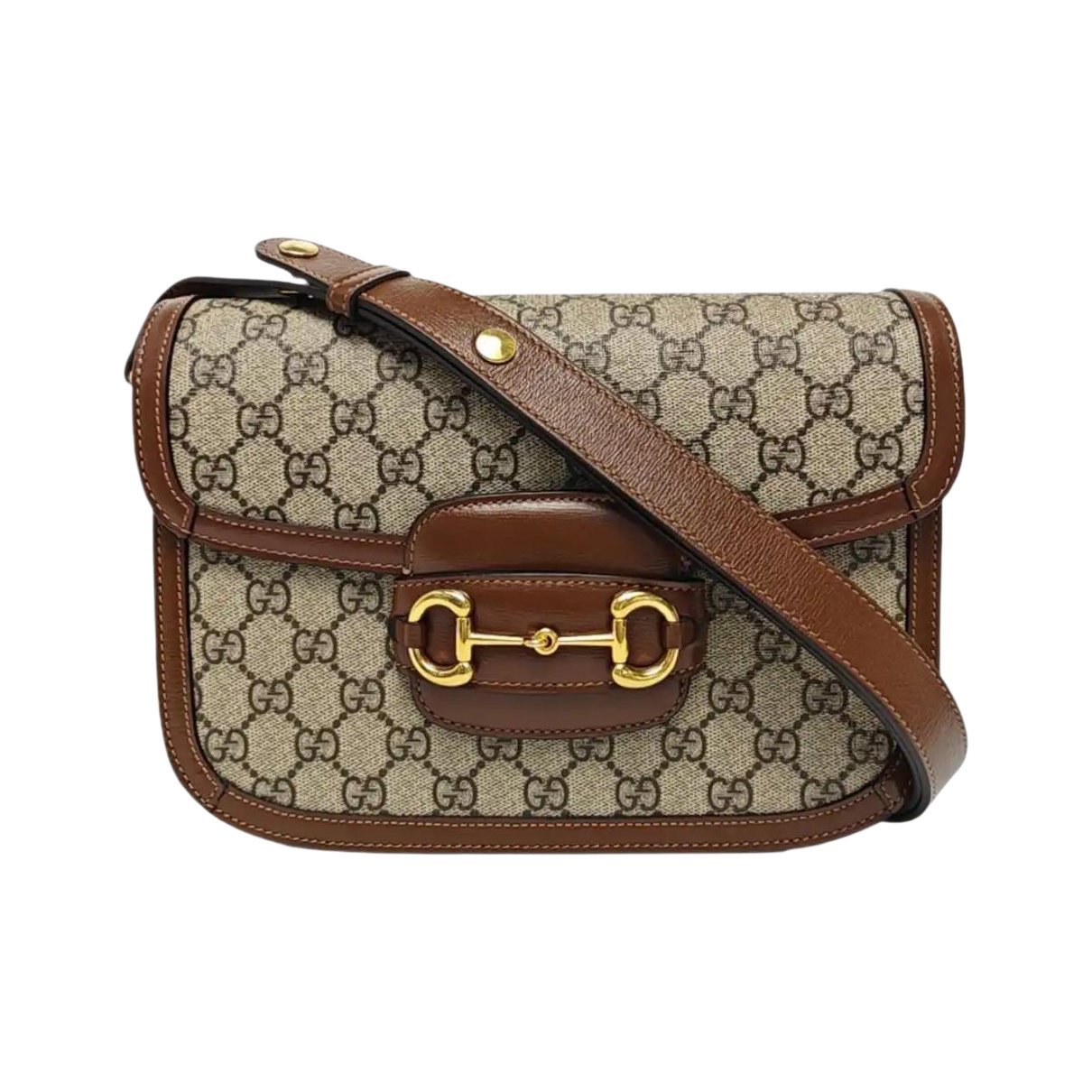 Handle Horsebit 1955 leather crossbody bag
