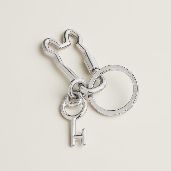 Orange Cle Cheval Snap Hook Necklace