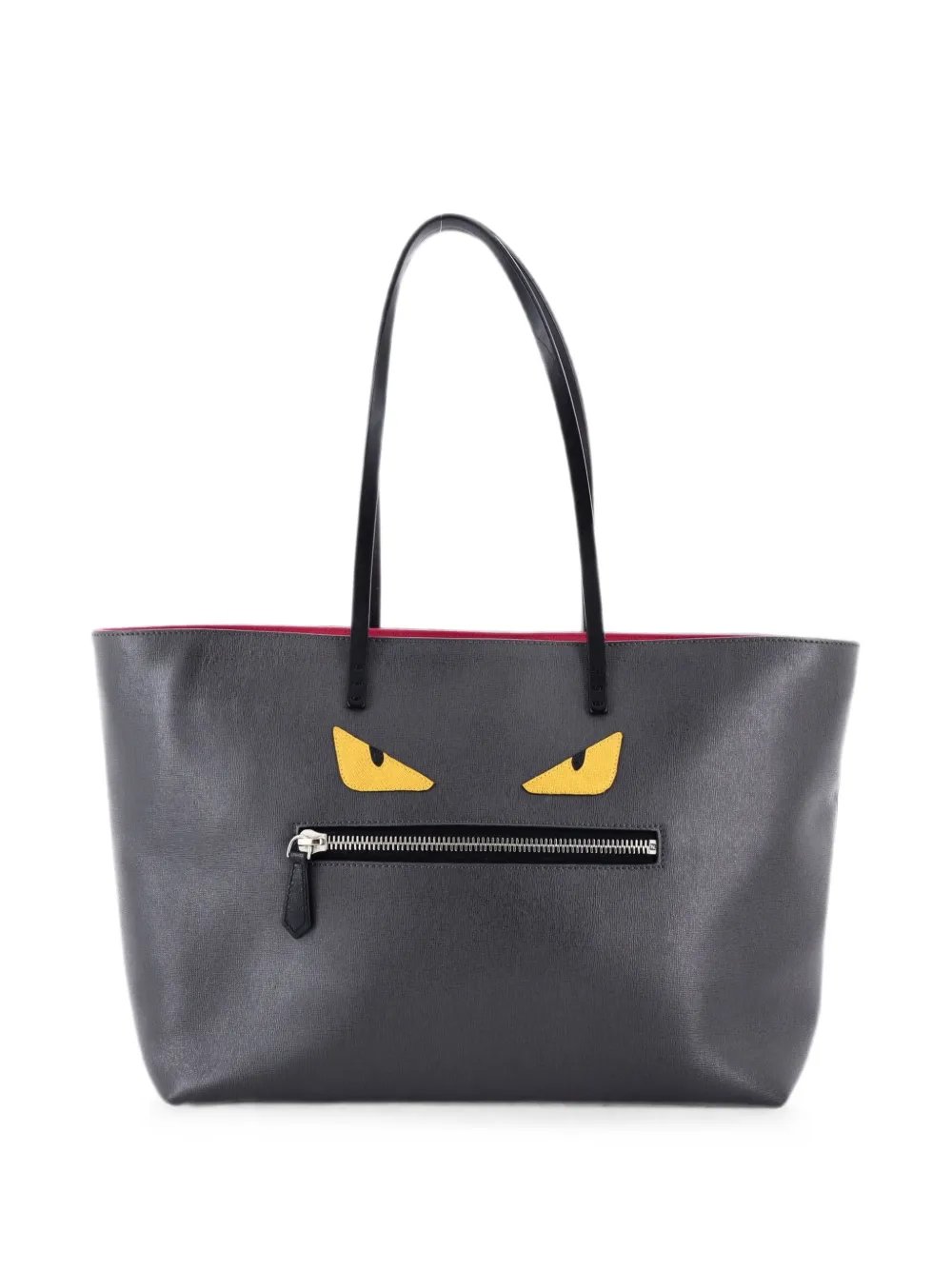 Monster Roll Leather Medium tote bag