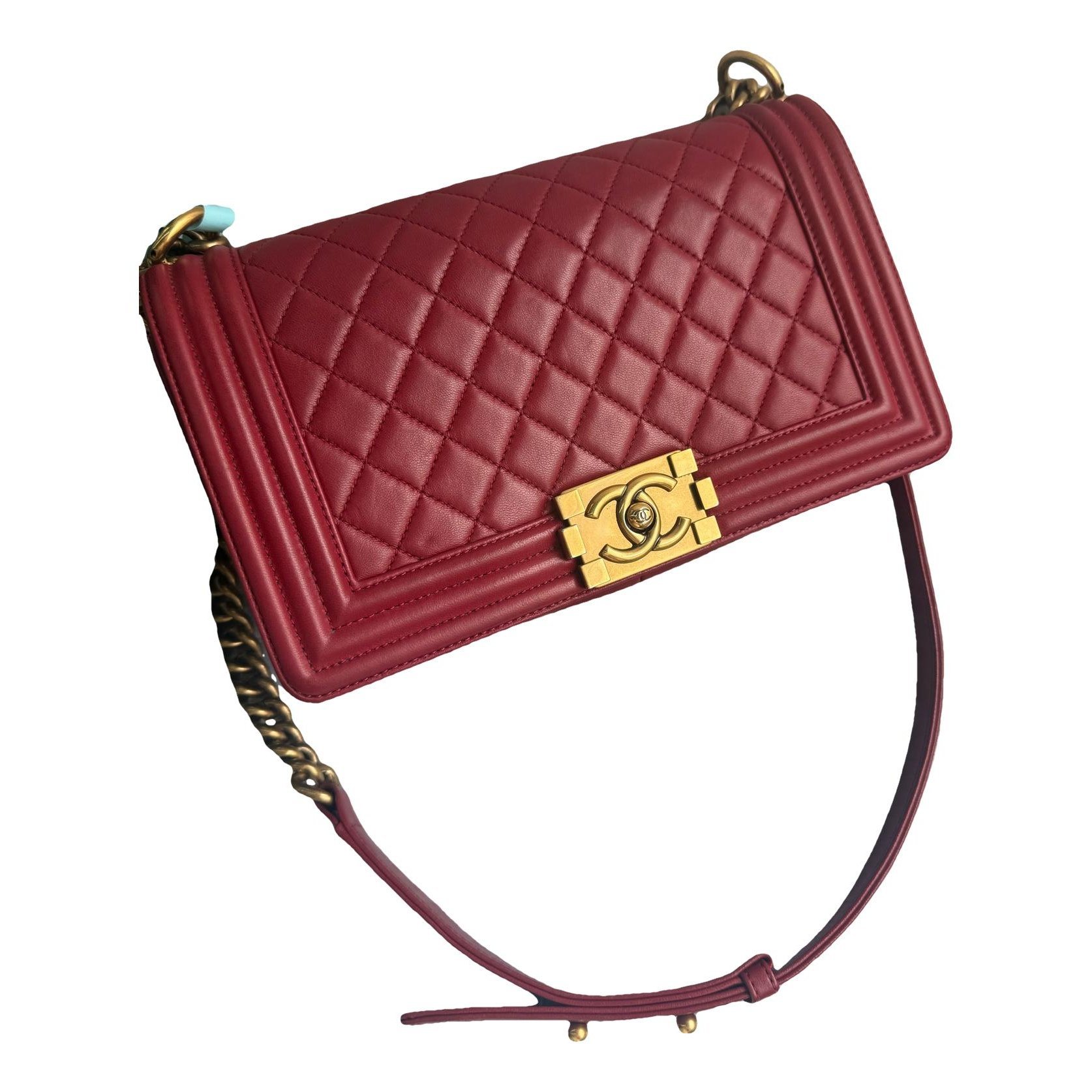 Boy leather crossbody bag