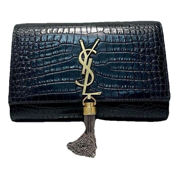Pompom Kate leather handbag