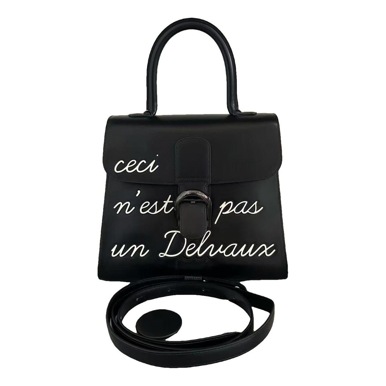 Brillant leather handbag
