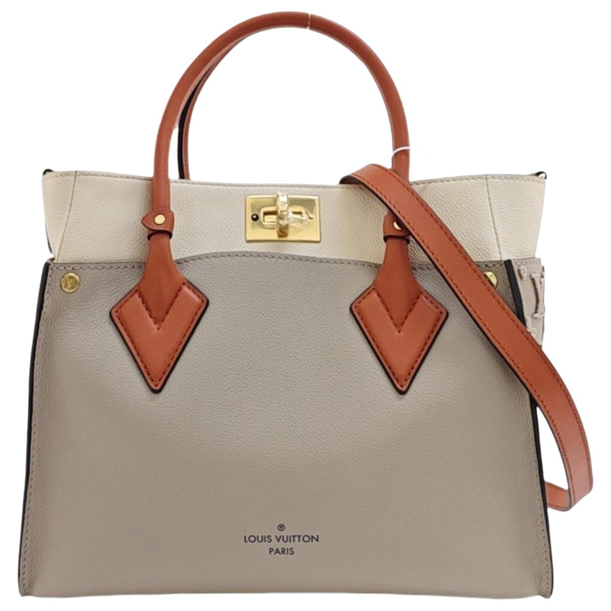 On My Side leather handbag