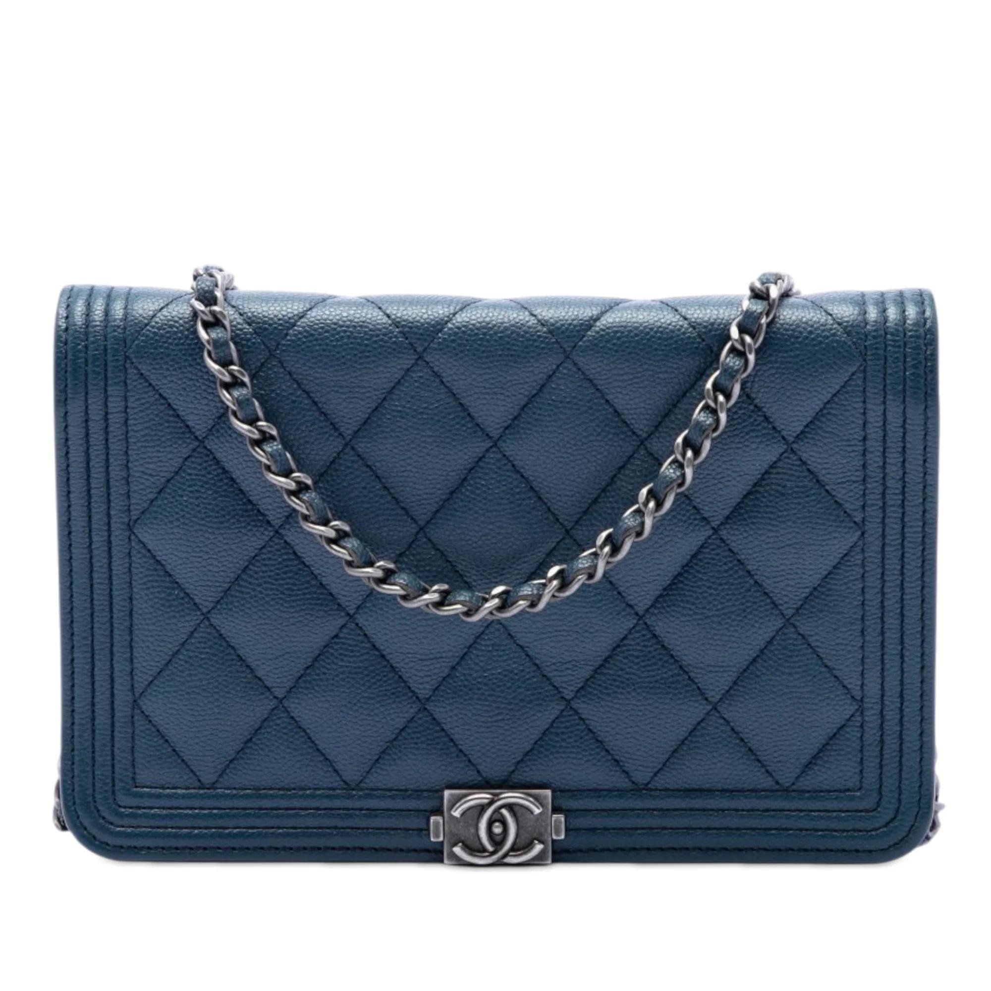Boy leather crossbody bag