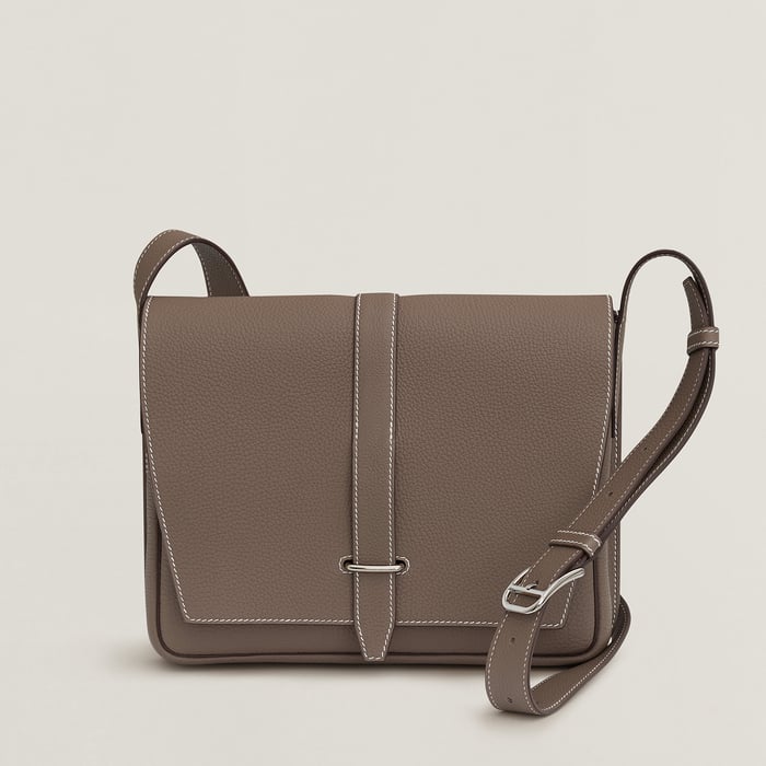 Étoupe Steve Light Junior Messenger Bag