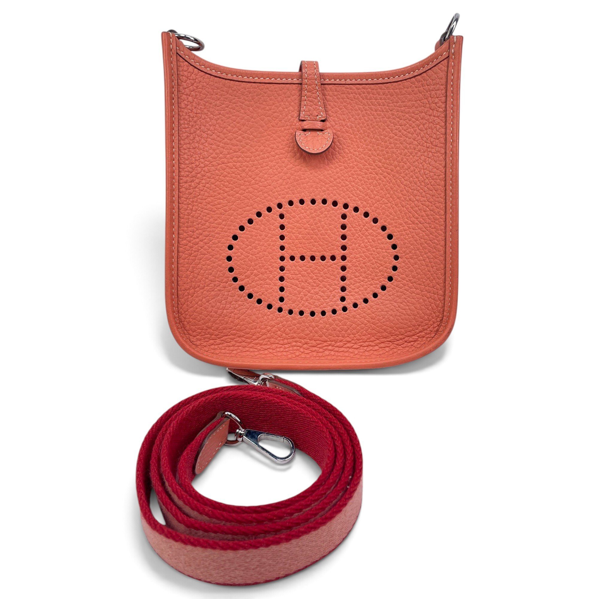 Mini Evelyne leather handbag