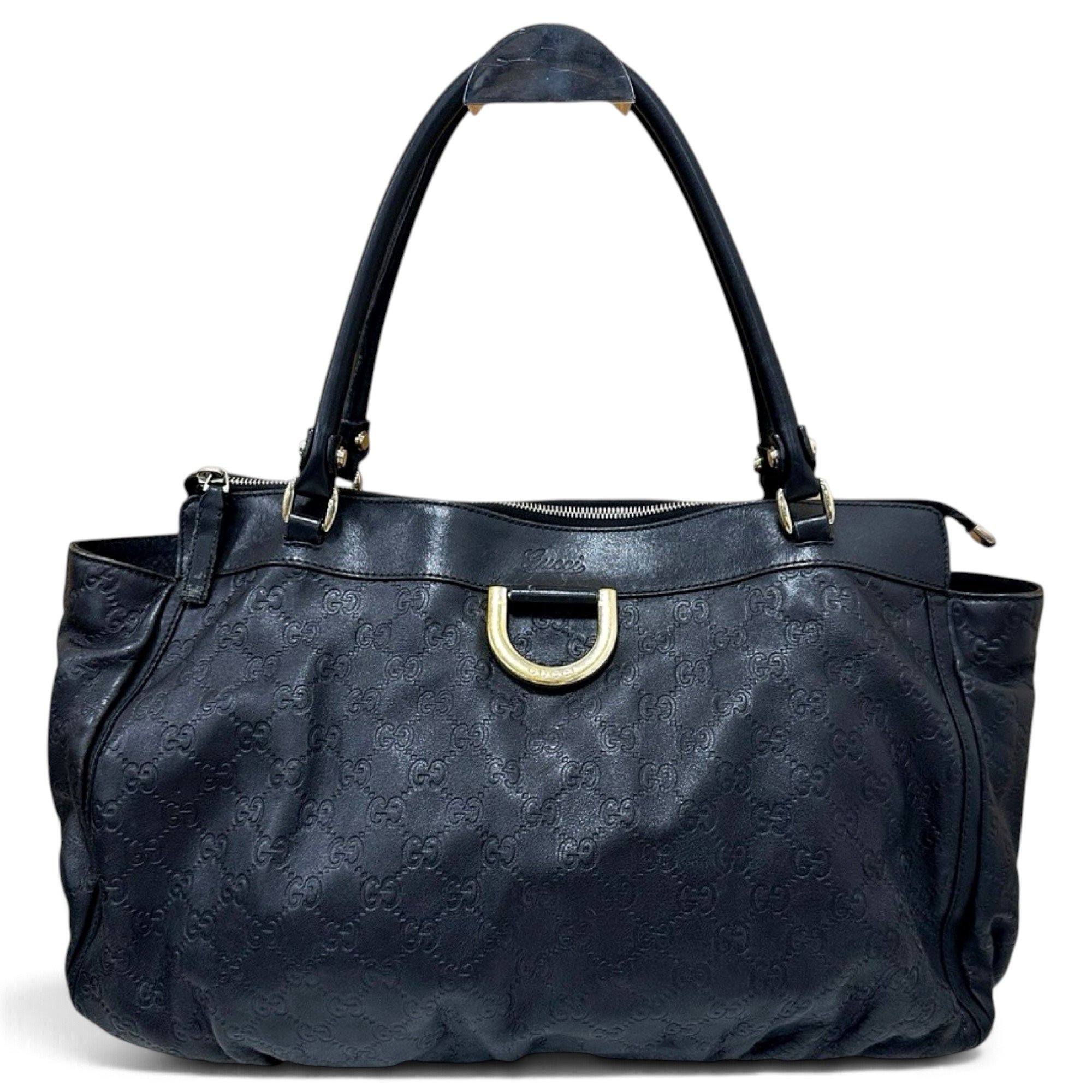 D-Ring leather tote