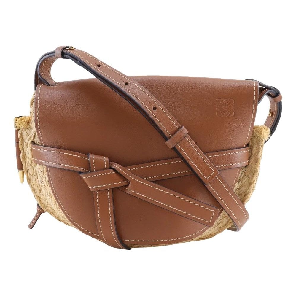 Gate leather crossbody bag