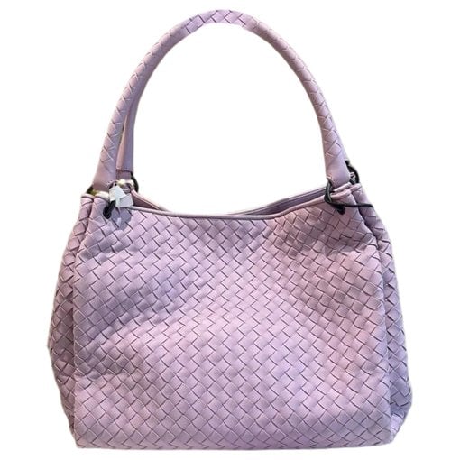 Parachute leather handbag