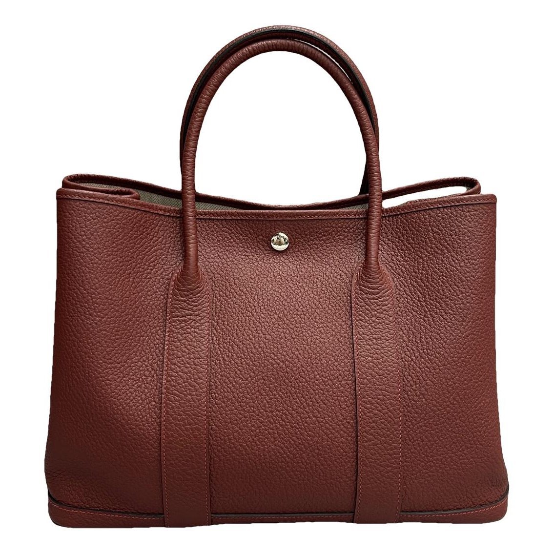 Garden Party leather handbag