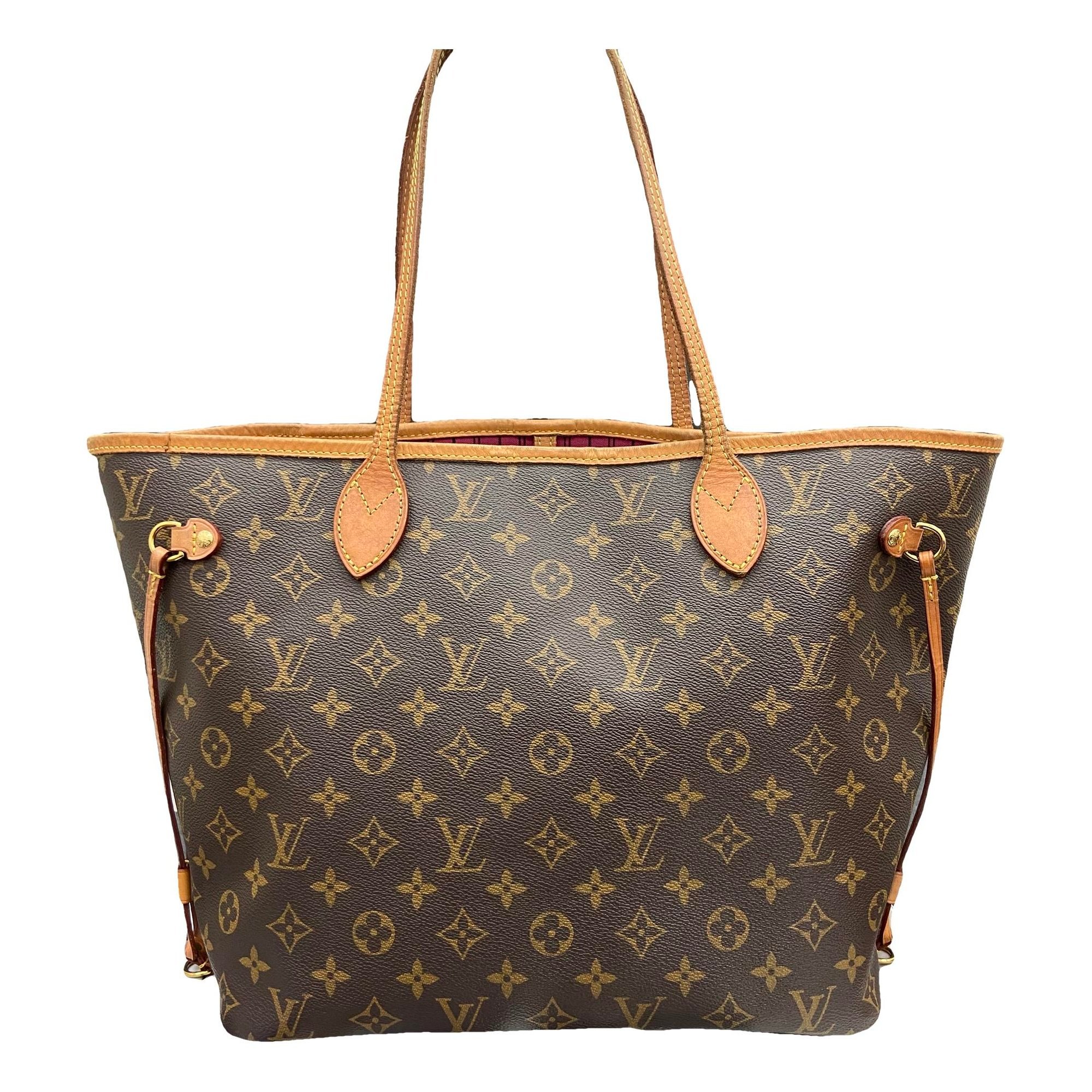 Neverfull leather handbag
