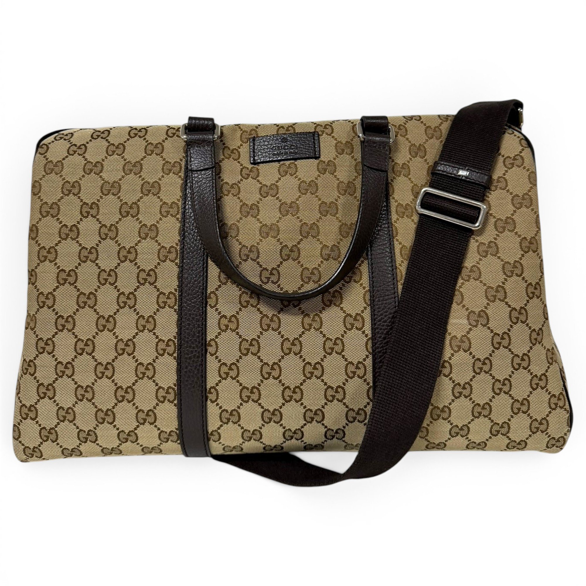 Boston leather bag