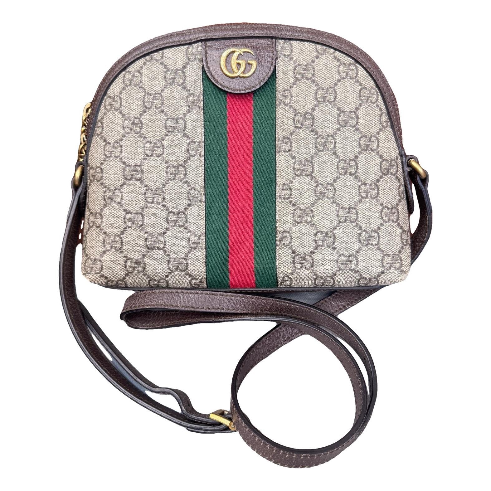 Ophidia leather handbag