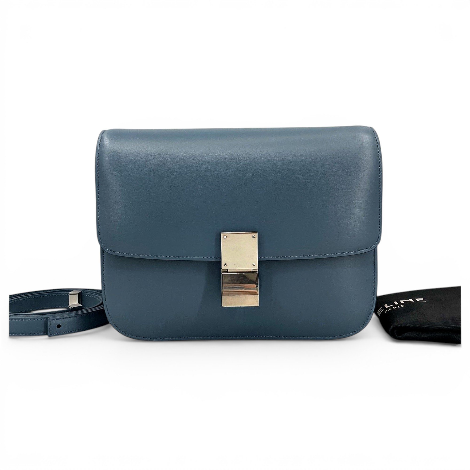 Classic leather handbag