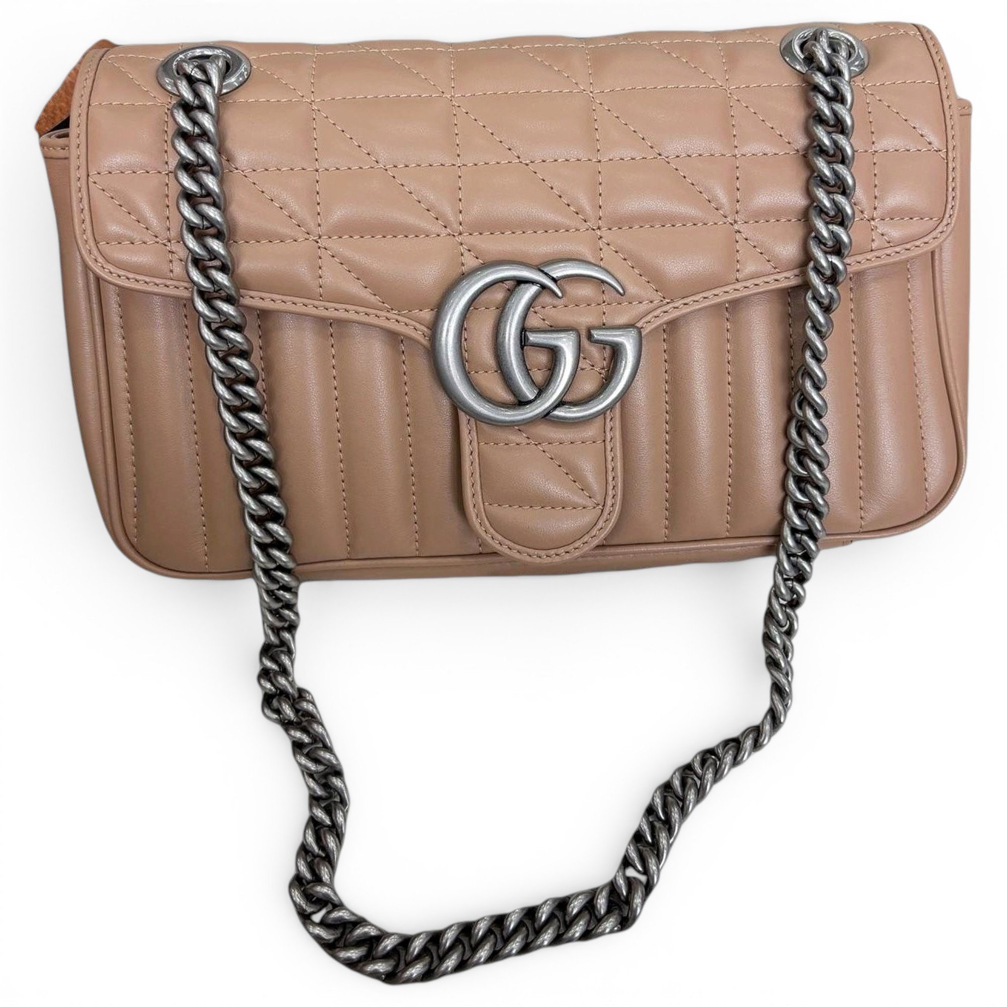 GG Marmont Flap leather crossbody bag