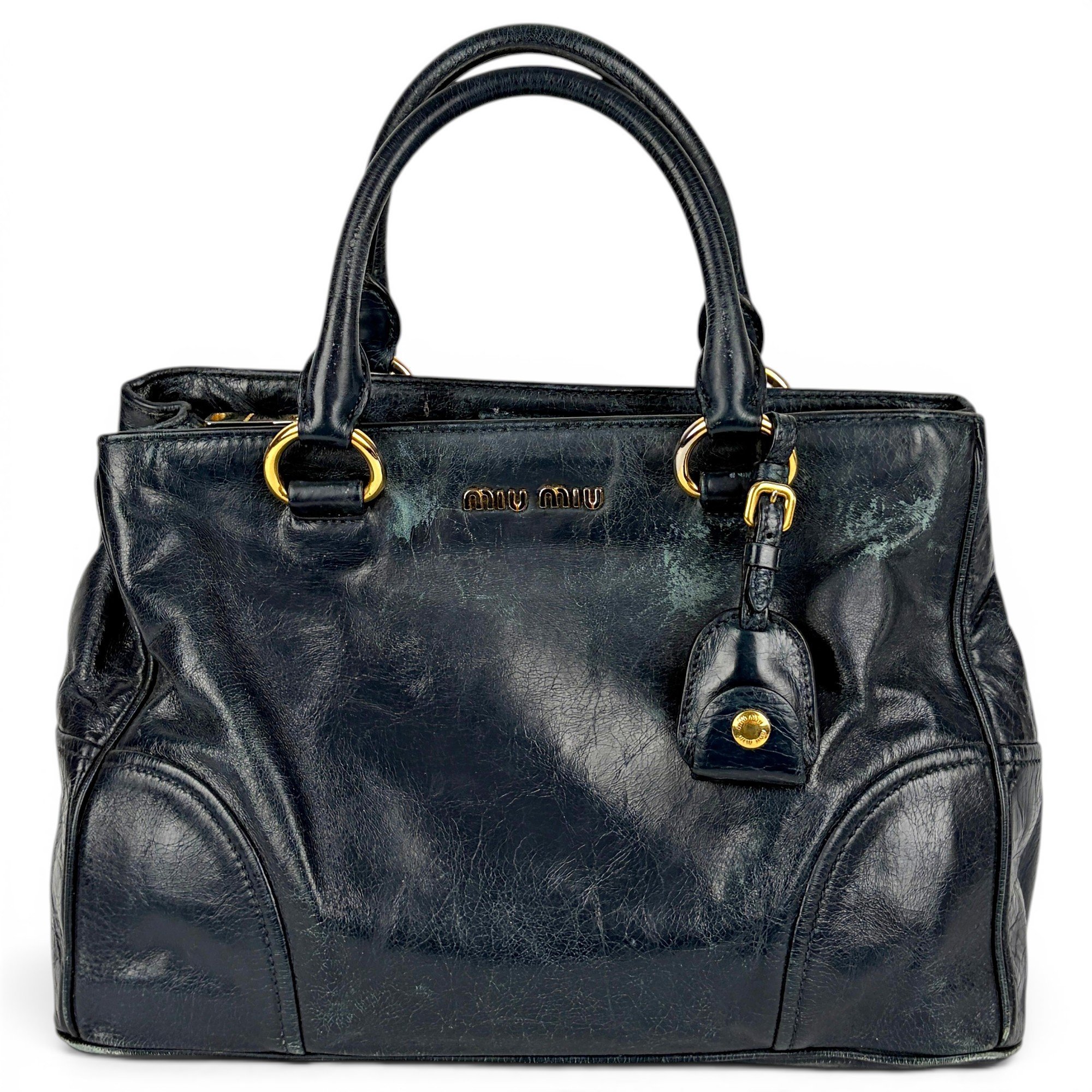 Vitello leather handbag