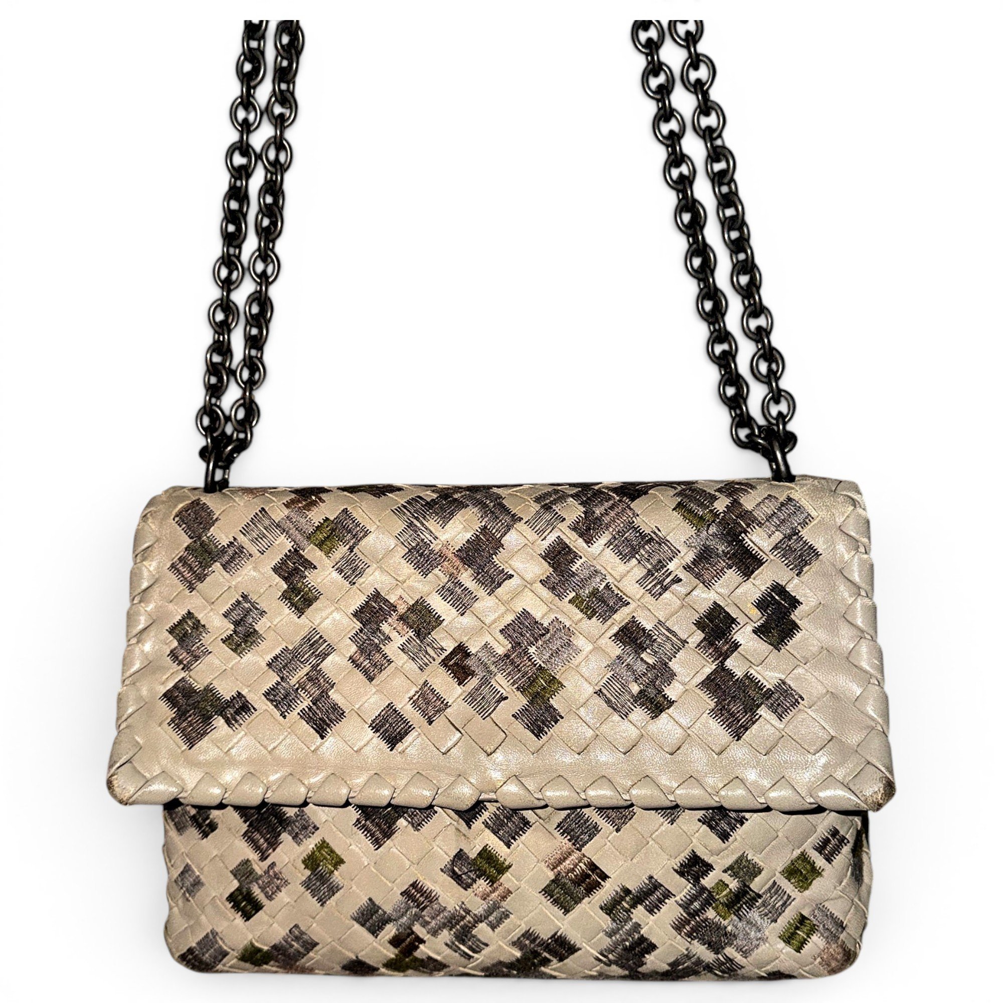 Olimpia leather handbag