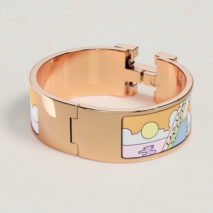 Hypno Clic Clac H Hermès Factory Bracelet