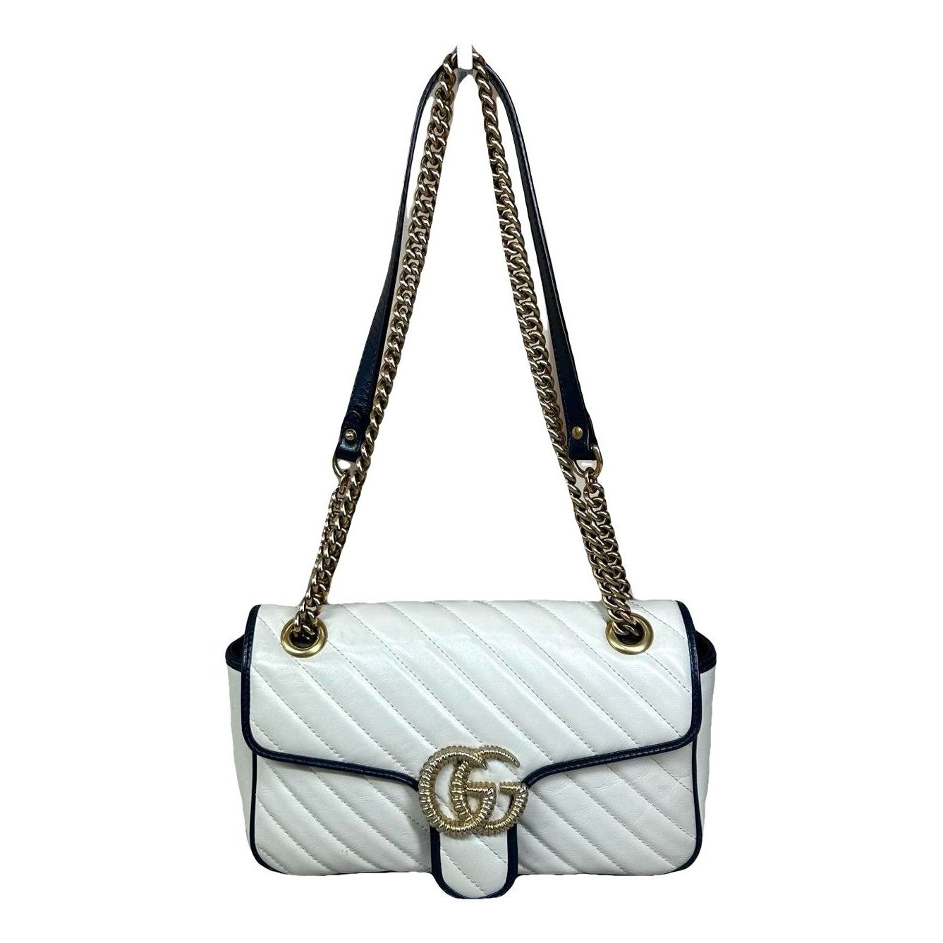 GG Marmont Flap leather crossbody bag