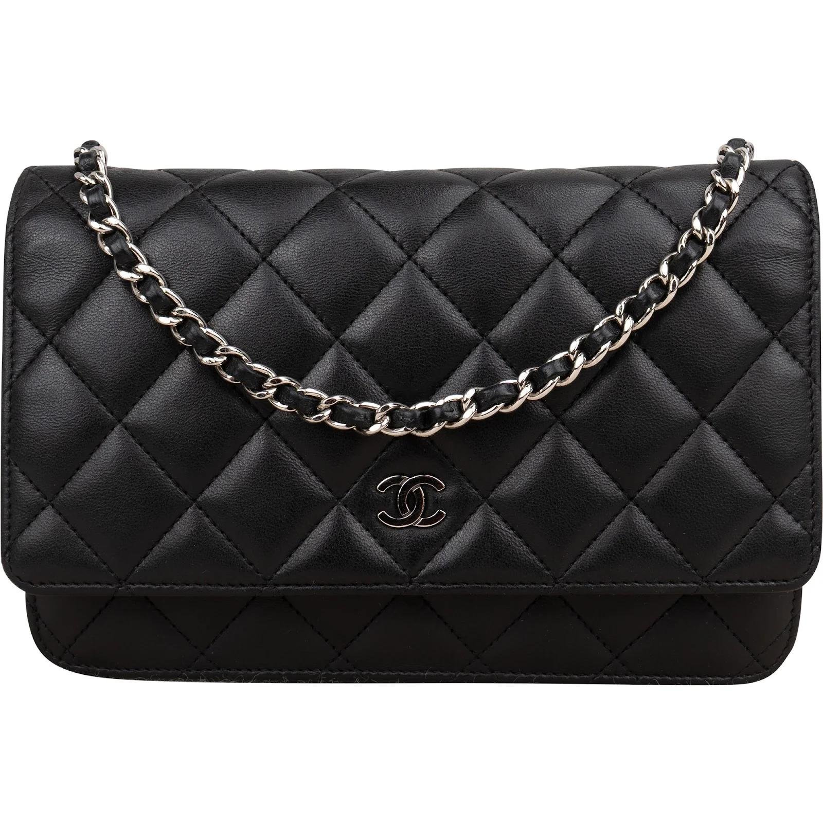Wallet On Chain Timeless/Classique leather crossbody bag