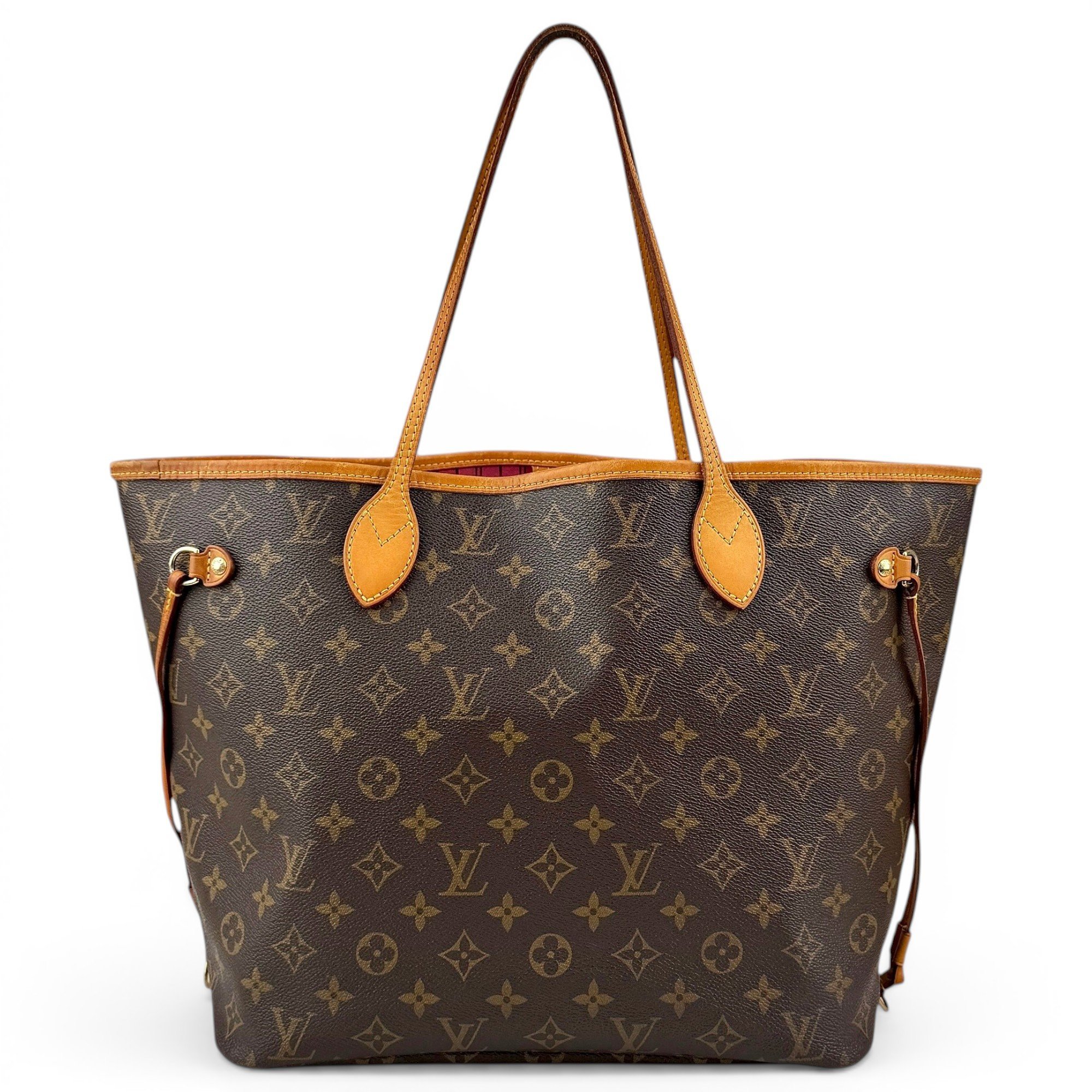 Neverfull leather tote