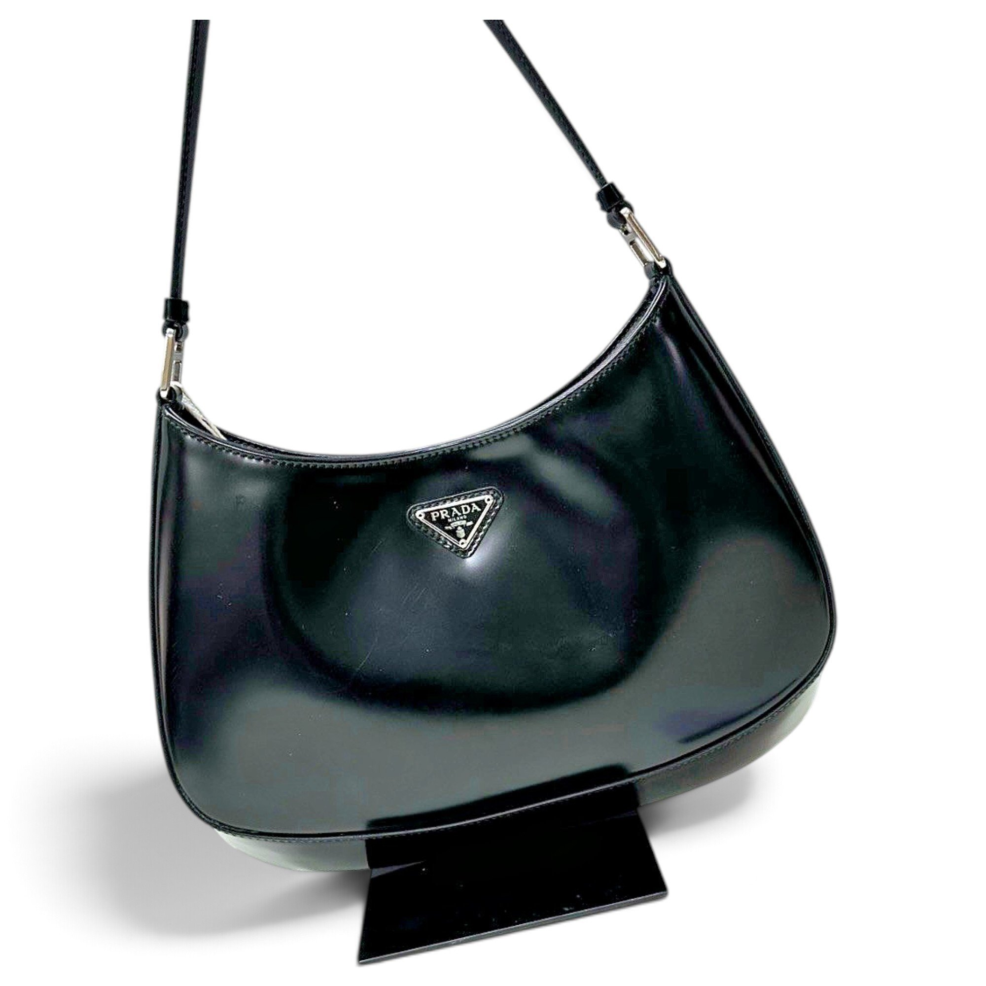 Cleo leather handbag