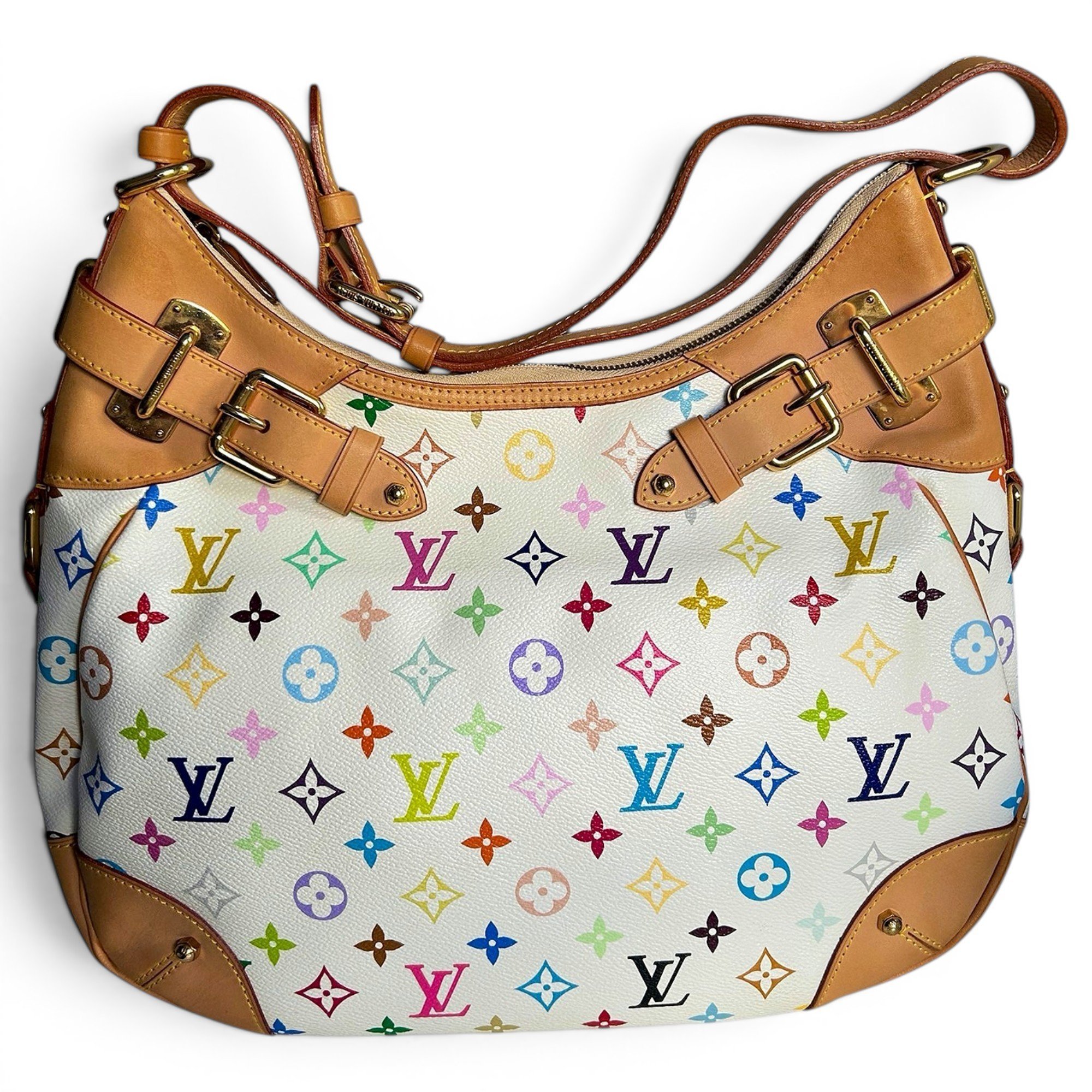 Greta leather handbag