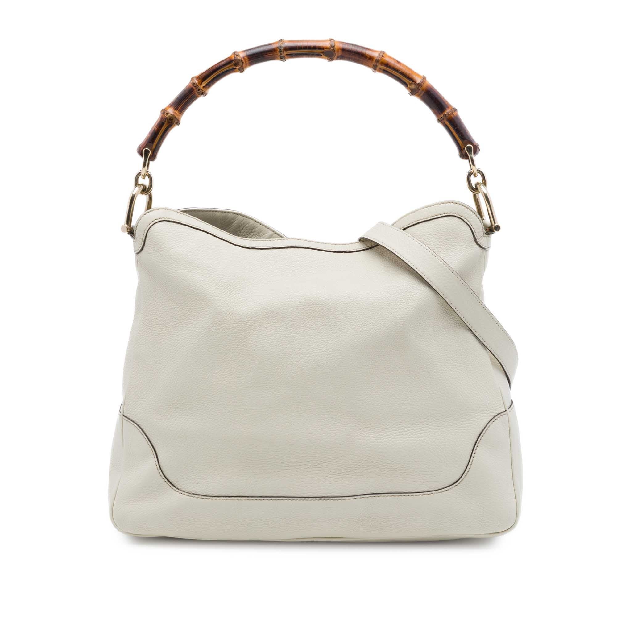 Bamboo pony-style calfskin handbag