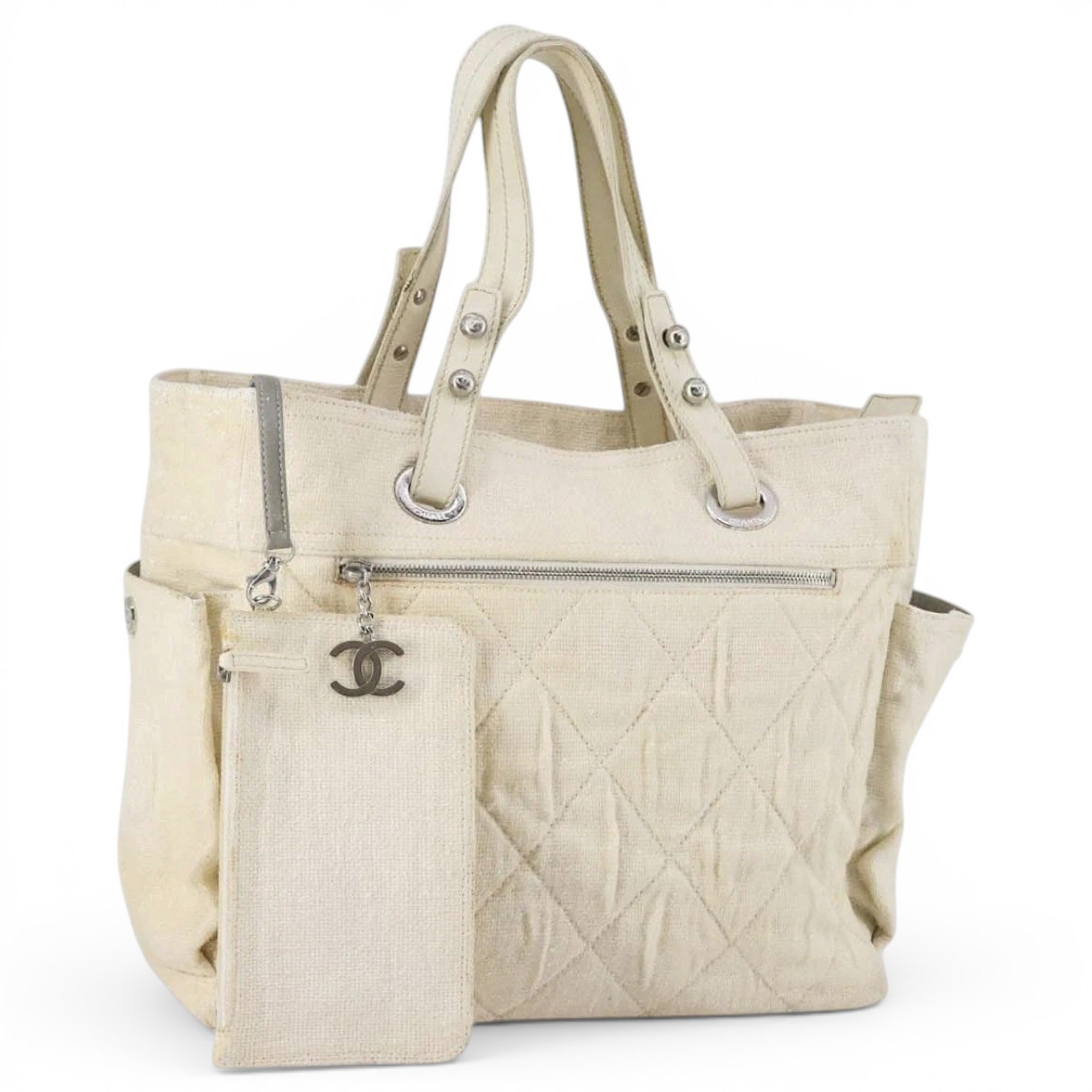 Leather tote